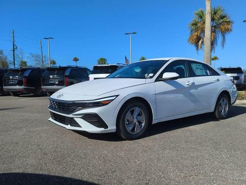 Serenity White Pearl 2026 Hyundai ELANTRA SE