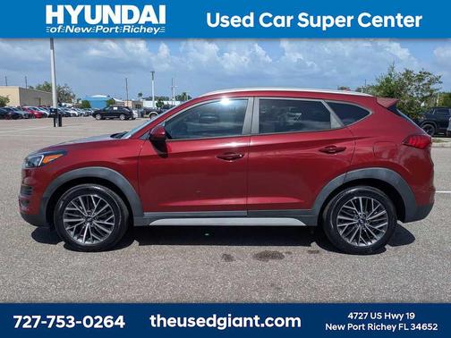 Gemstone Red 2020 Hyundai TUCSON SEL