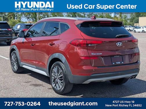 Gemstone Red 2020 Hyundai TUCSON SEL