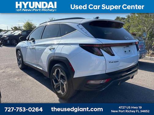 Quartz White 2022 Hyundai TUCSON Limited