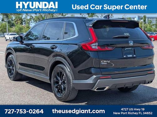 Crystal Black Pearl 2023 Honda CR-V Hybrid Sport FWD