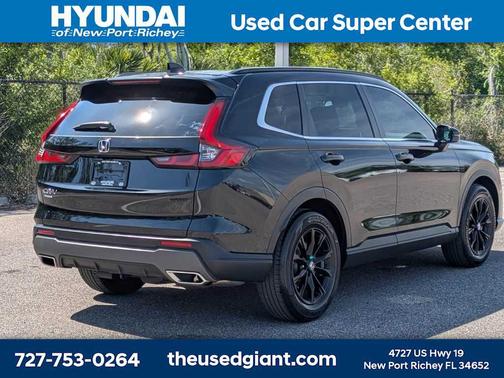 Crystal Black Pearl 2023 Honda CR-V Hybrid Sport FWD
