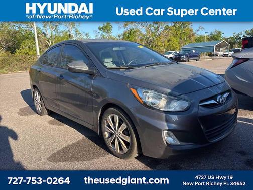 Cyclone Gray 2012 Hyundai Accent GLS
