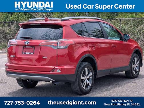 Barcelona Red Metallic 2017 Toyota RAV4 XLE