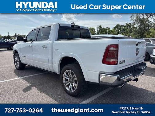 Bright White Clearcoat 2021 RAM 1500 Longhorn