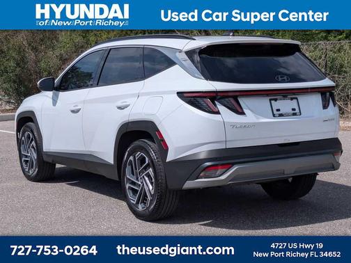 Creamy White Pearl 2025 Hyundai TUCSON Hybrid Limited