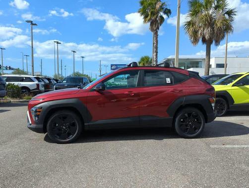 Ultimate Red Metallic 2026 Hyundai KONA SEL Sport