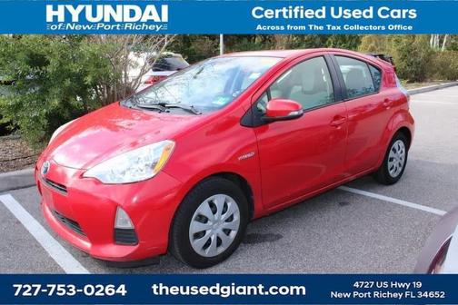 2012 Toyota Prius c One