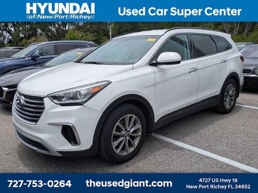 Monaco White 2018 Hyundai SANTA FE SE