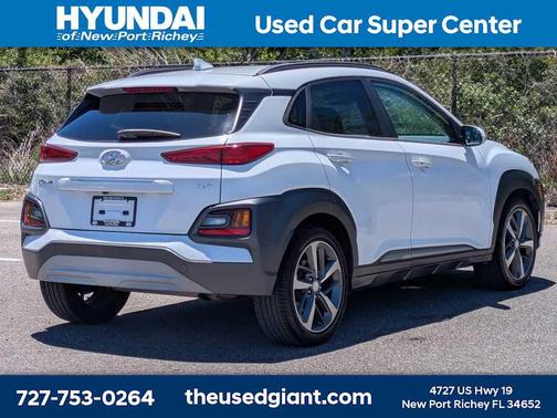 Chalk White 2019 Hyundai KONA Limited