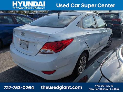 Century White 2014 Hyundai Accent GLS