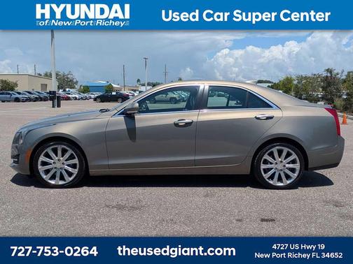 Bronze Dune Metallic 2017 Cadillac ATS 2.0L Turbo Luxury