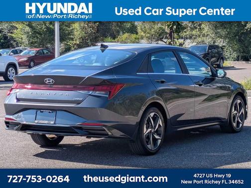 Portofino Gray 2023 Hyundai ELANTRA Limited
