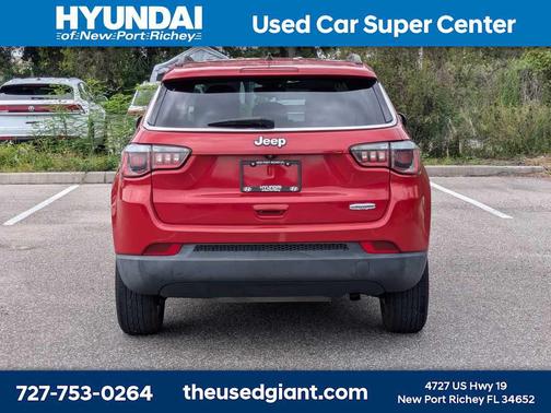 Redline Pearlcoat 2018 Jeep Compass Latitude