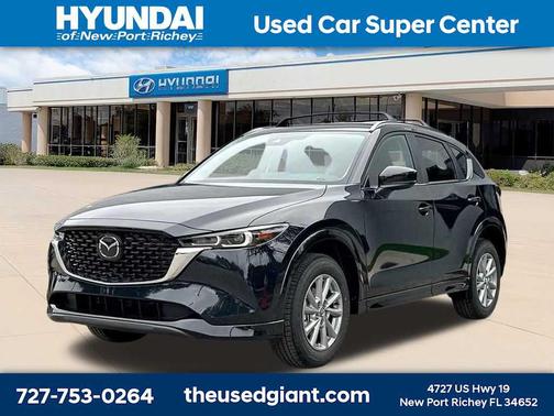 Jet Black Mica 2025 Mazda CX-5 2.5 S Select Package