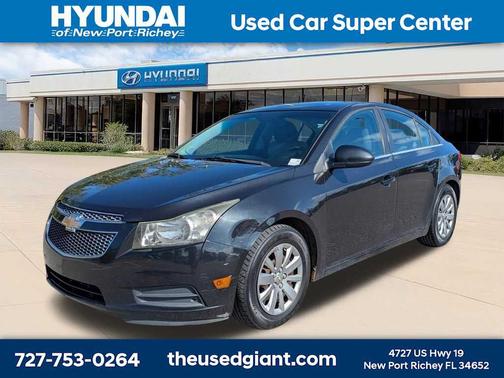 Black Granite Metallic 2011 Chevrolet Cruze LS