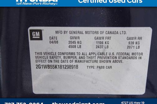 2008 Chevrolet Impala LS