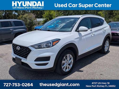 Cream White 2020 Hyundai TUCSON Value