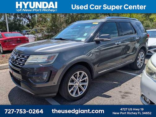 Magnetic Metallic 2016 Ford Explorer Limited