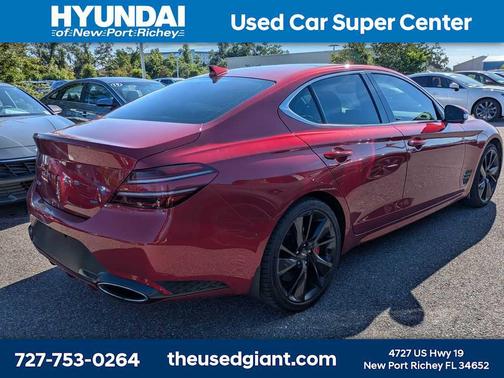 Havana Red 2023 Genesis G70 3.3T RWD