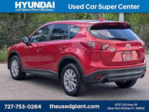 Soul Red Metallic 2016 Mazda CX-5 Touring