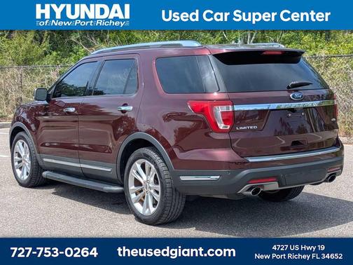 Burgundy Velvet Metallic Tinted Clearcoat 2019 Ford Explorer Limited