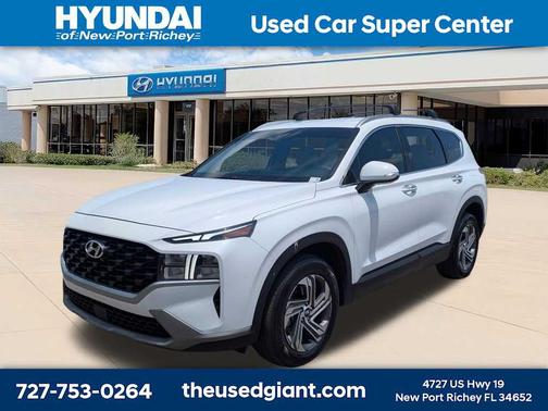 Serenity White Pearl 2023 Hyundai SANTA FE SEL 2.4