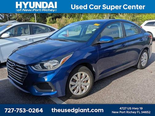 Admiral Blue 2021 Hyundai Accent SE