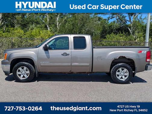 Mocha Steel Metallic 2012 GMC Sierra 1500 SLE