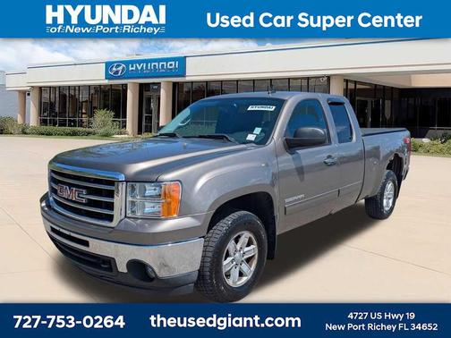 Mocha Steel Metallic 2012 GMC Sierra 1500 SLE