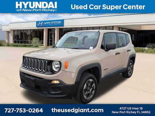 Mojave Sand 2015 Jeep Renegade Sport