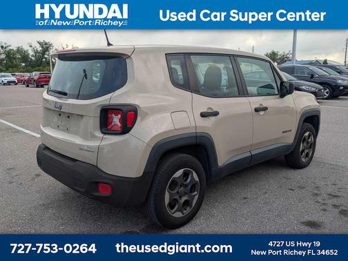 Mojave Sand 2015 Jeep Renegade Sport
