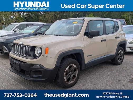 Mojave Sand 2015 Jeep Renegade Sport