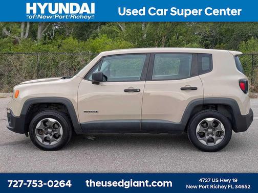Mojave Sand 2015 Jeep Renegade Sport