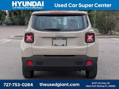 Mojave Sand 2015 Jeep Renegade Sport