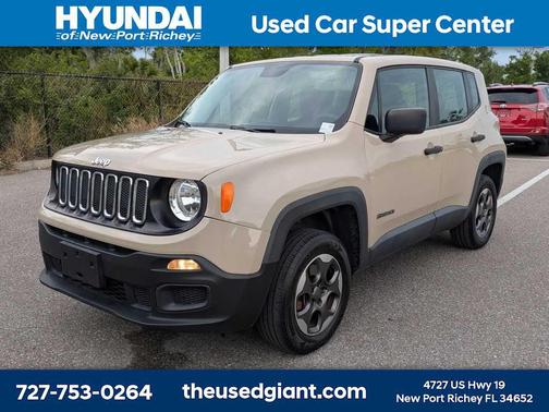 Mojave Sand 2015 Jeep Renegade Sport