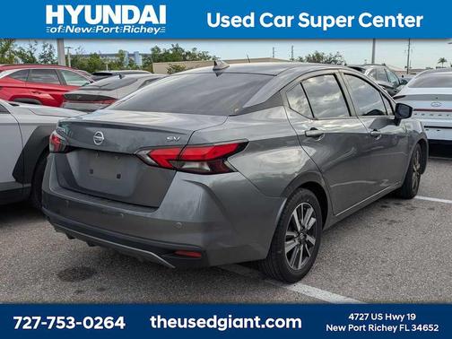 Gun Metallic 2021 Nissan Versa 1.6 SV