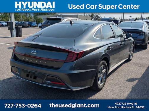 Portofino Gray 2022 Hyundai SONATA SE