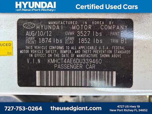 2013 Hyundai Accent GLS