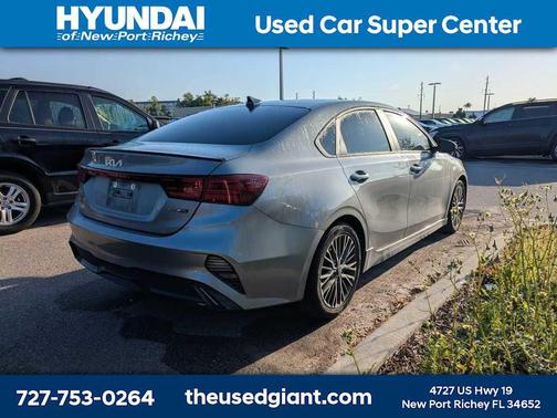 Steel Gray 2022 Kia Forte GT-Line