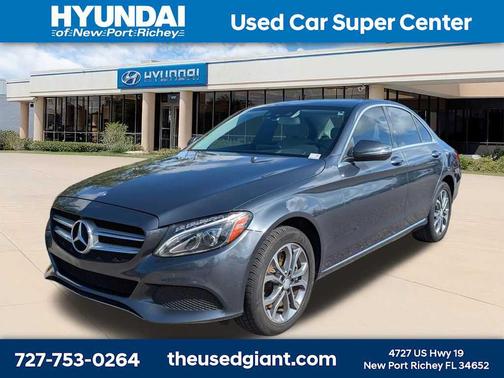 Steel Gray Metallic 2016 Mercedes-Benz C-Class C 300 4MATIC