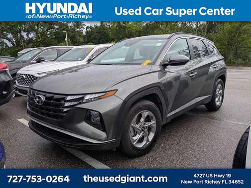 Amazon Gray 2022 Hyundai TUCSON SEL