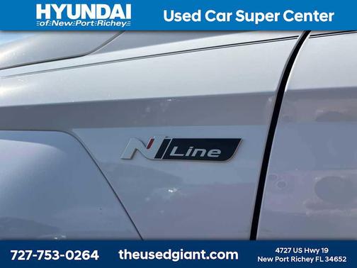 Atlas White 2024 Hyundai KONA N Line