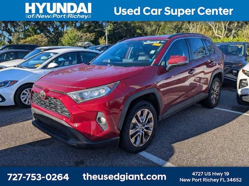 Ruby Flare Pearl 2020 Toyota RAV4 XLE Premium