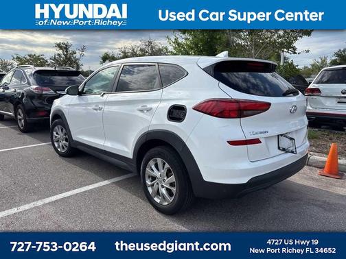 White Pearl 2019 Hyundai TUCSON SE