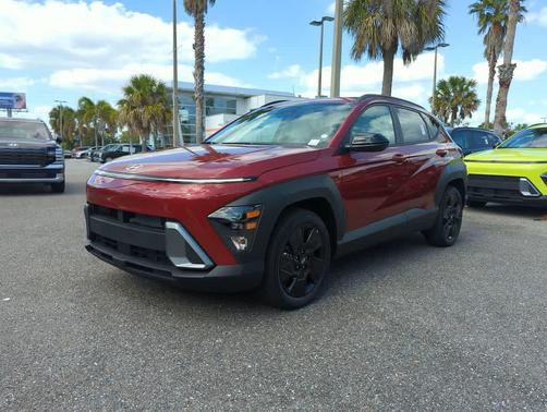 Ultimate Red Metallic 2026 Hyundai KONA SEL Sport