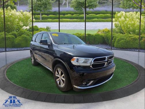 Brilliant Black Crystal Pearlcoat 2016 Dodge Durango Limited