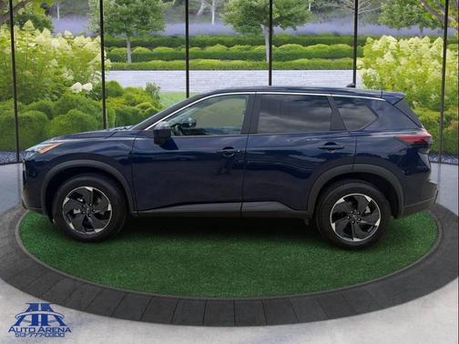 Deep Ocean Blue Pearl 2025 Nissan Rogue SV