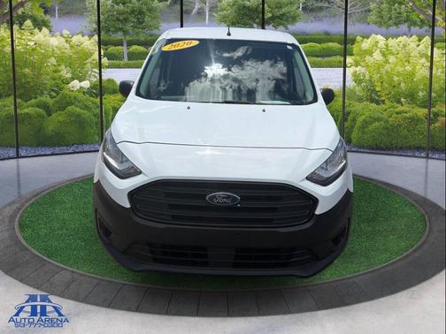 Frozen White 2020 Ford Transit Connect XL Cargo Van