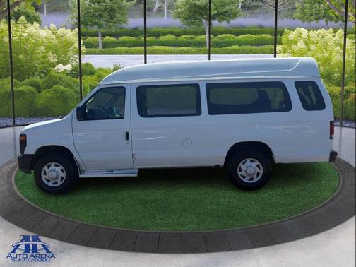 Oxford White Clearcoat 2008 Ford E250 Cargo